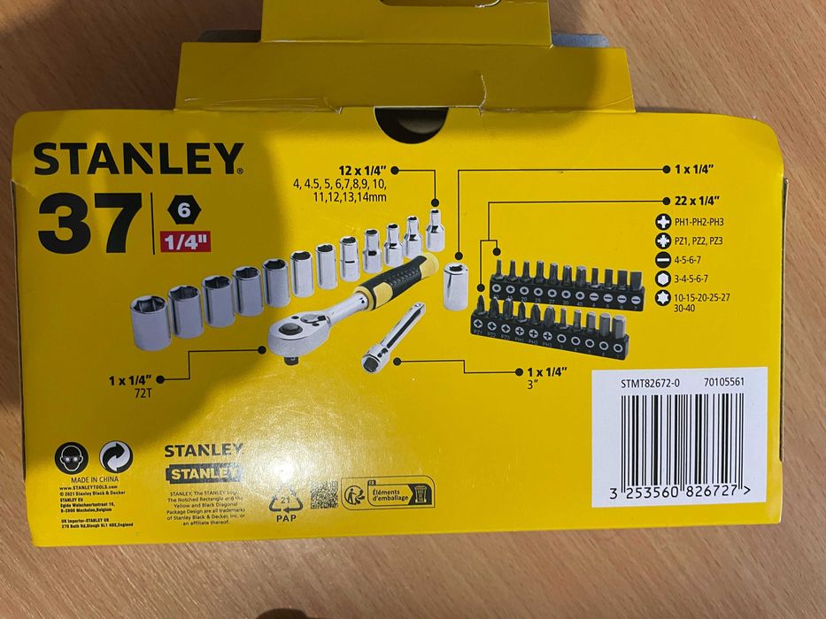 Zestaw narzędzi Stanley STMT 82672-0