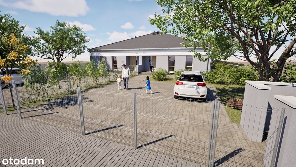 Nowoczesne dom z ogrodem i dwoma miejscami postojowymi !