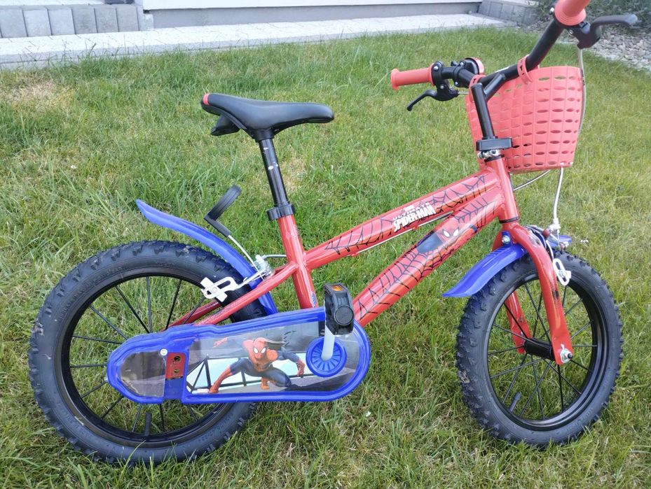 Rower Spiderman 14 cali