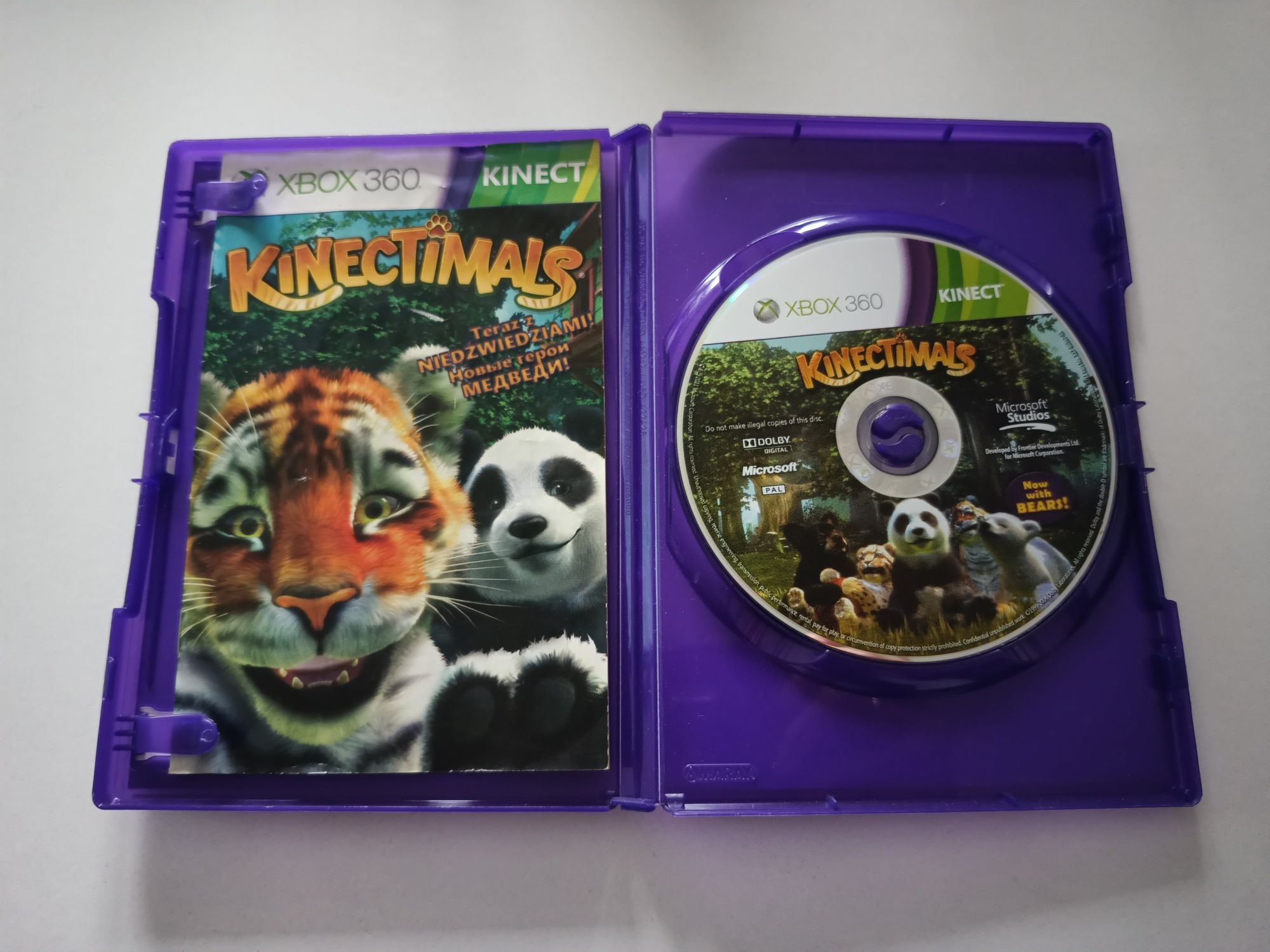 Gra Xbox 360 KINECT Kinectimals [Polska wersja] Teraz z Niedźwiedziami