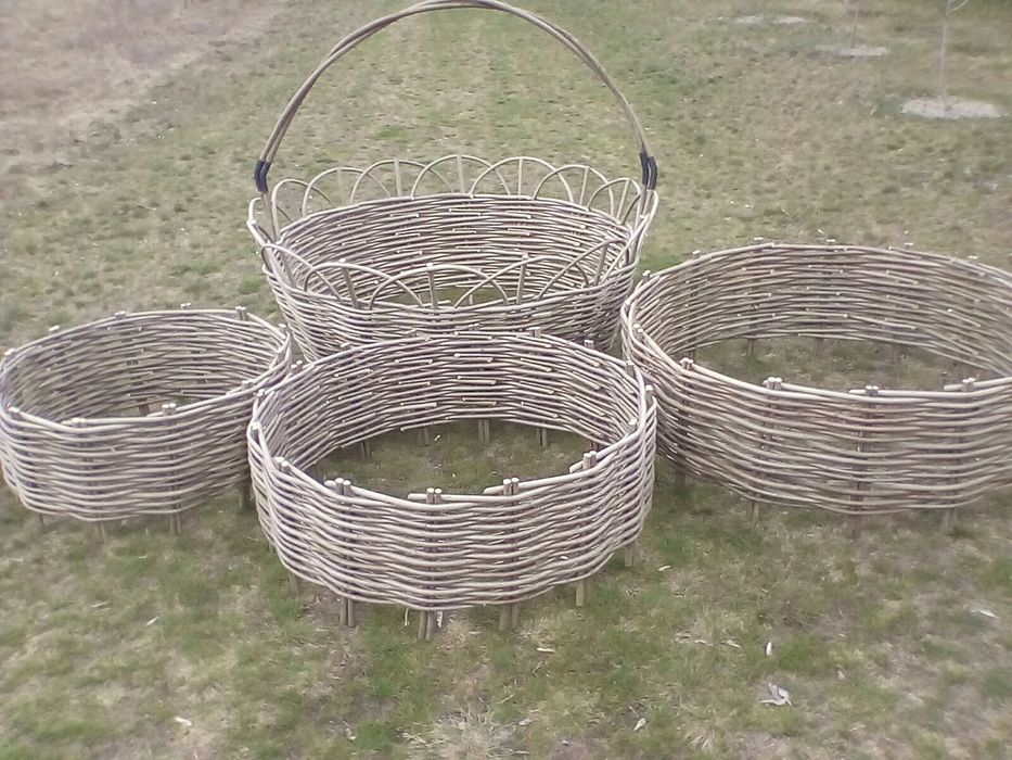 Тин. Плетений забор.75грн.секция