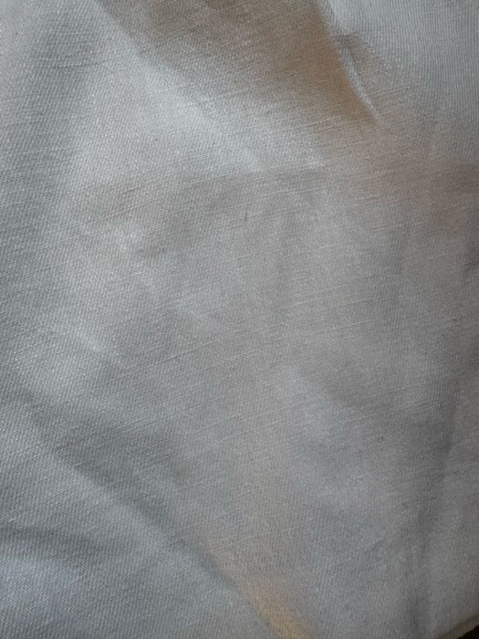 Лляні білі шорти