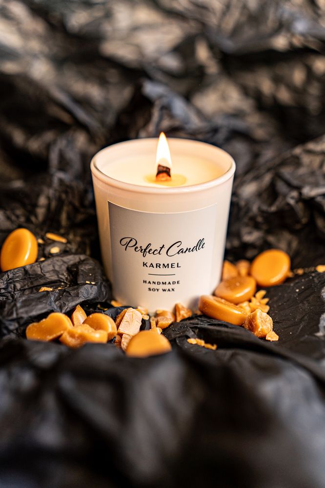 Zwstaw świec sojowych „Zestaw Łakoci” Perfect Candle