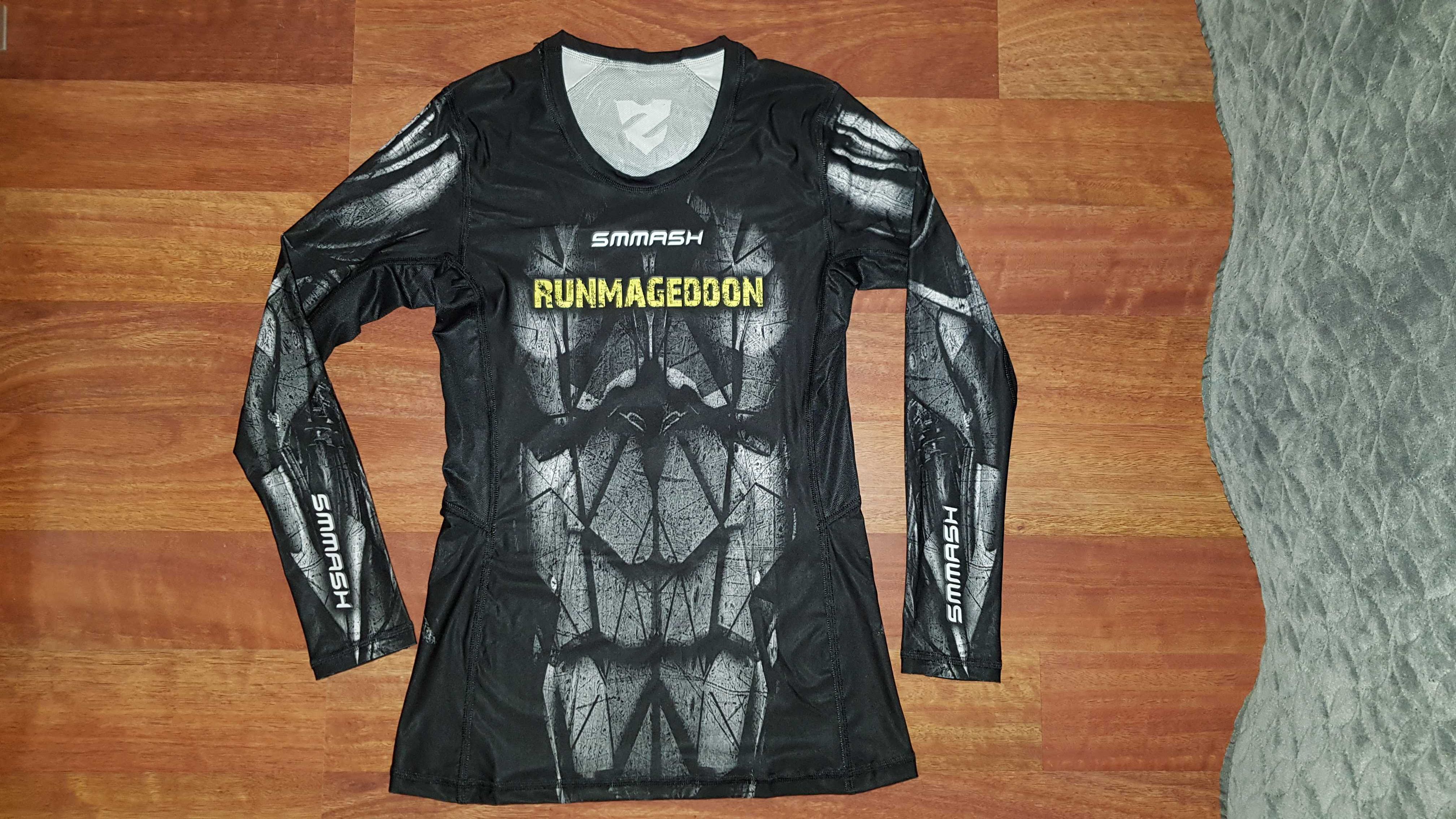 NOWA koszulka sportowa kompresyjna damska Runmageddon SMMASH rozm. L