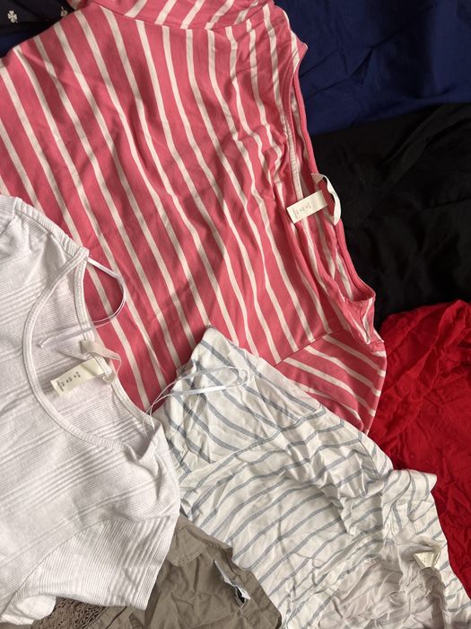 Bluzki ciążowe M H&M bardzo dobry stan koszulki tshirty