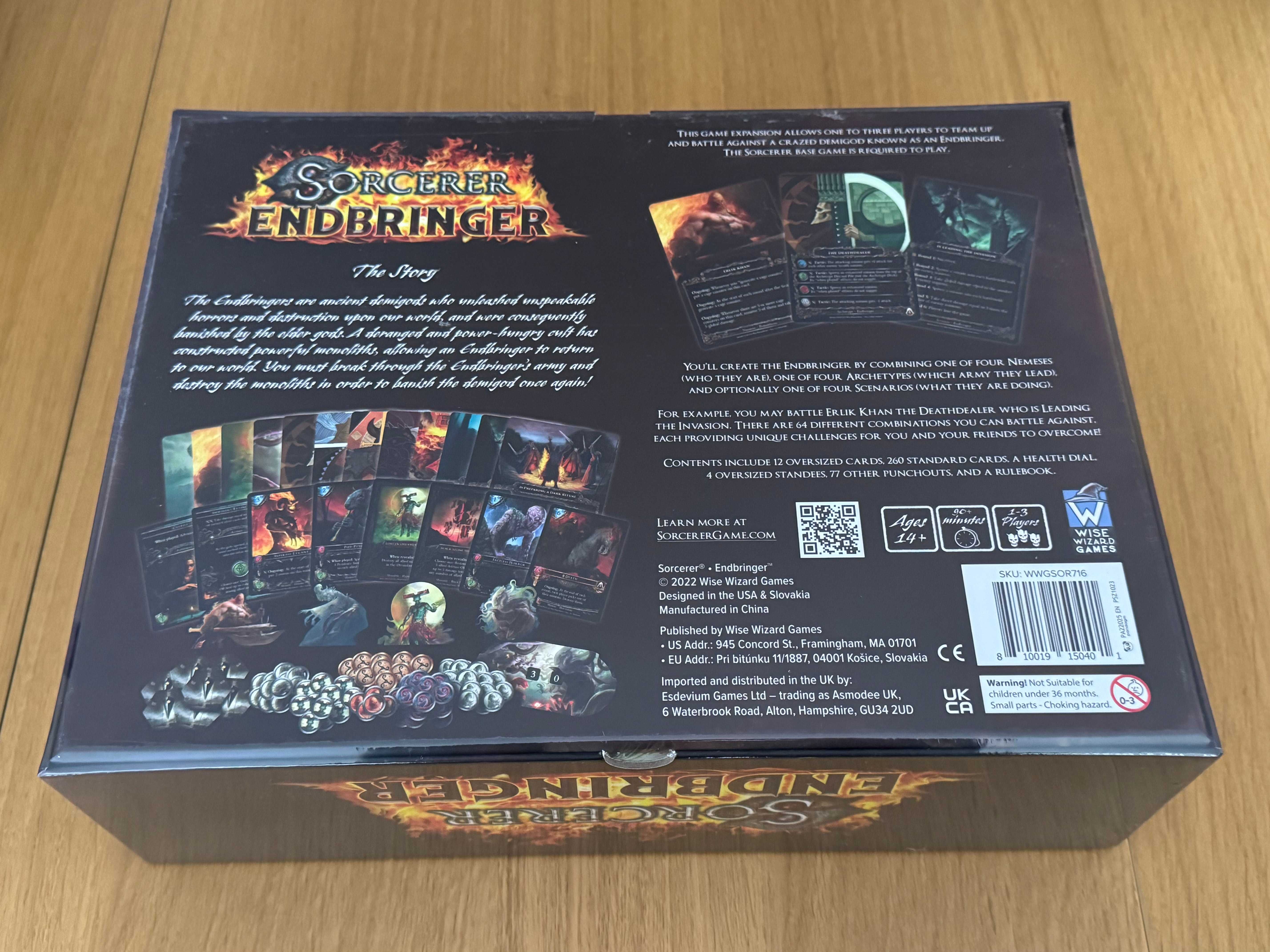 Sorcerer Endbringer New Stuff Tier Pledge 3 - Kickstarter