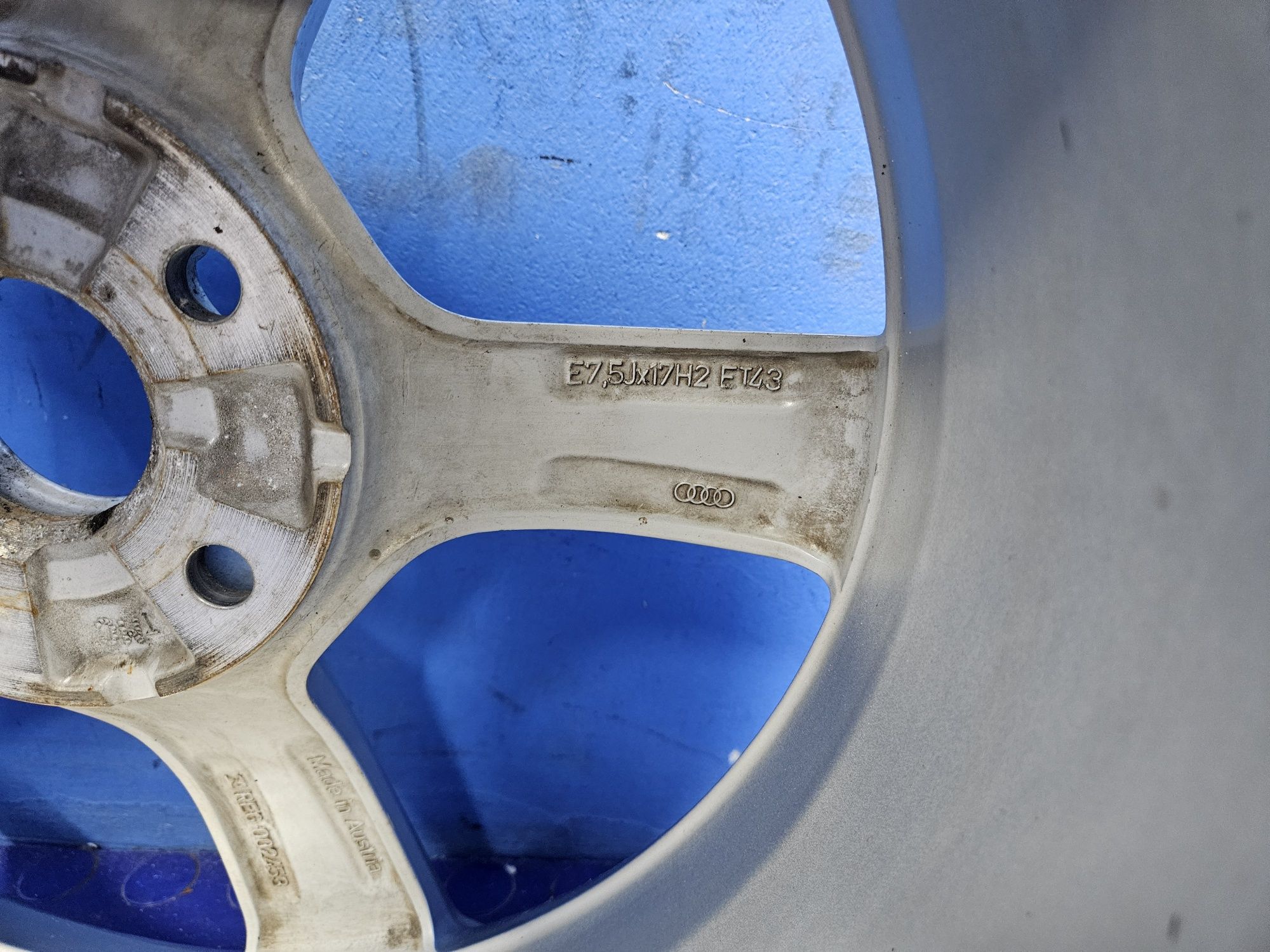 FELGA aluminiowa AUDI A3 8V 17" 7.5J ET 43 5x112 Oryginał
