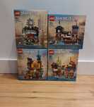 4 Zestawy Ninjago Lego