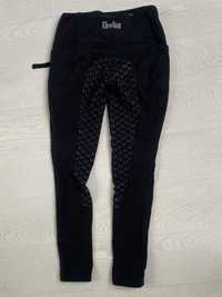 Zimowe legginsy jezdzieckie FITS4