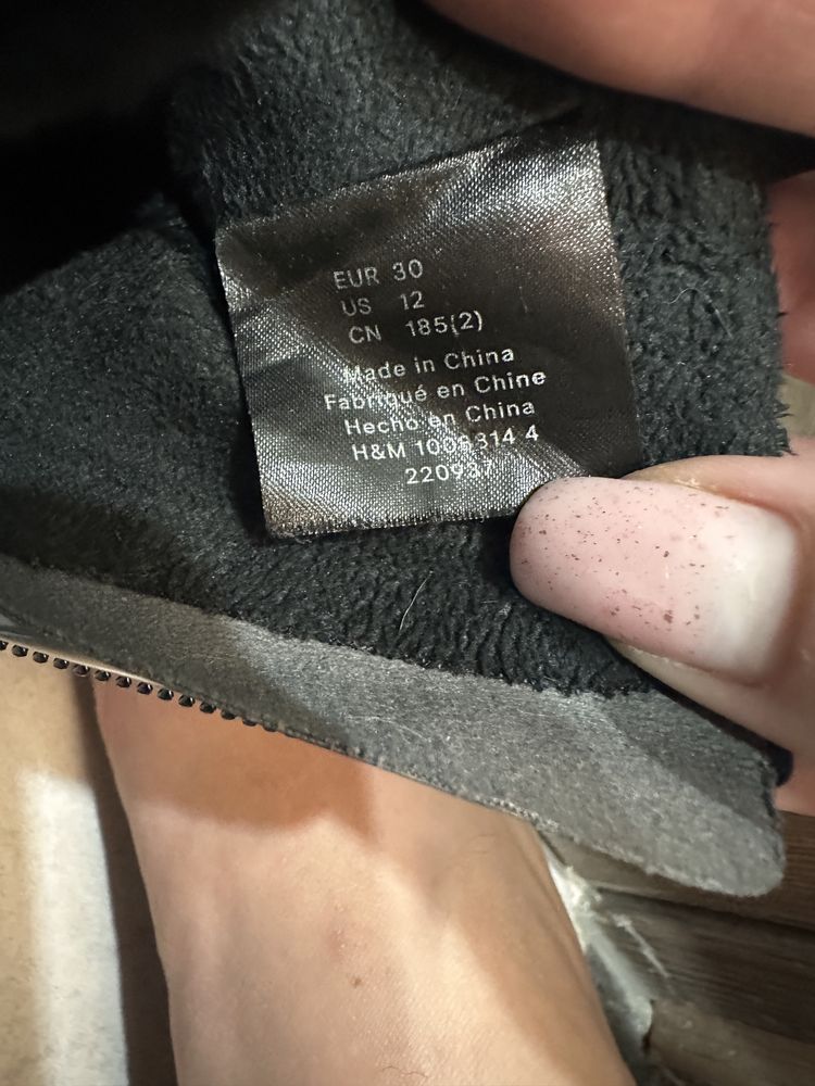 Ботинки димесезонные H&M 30 р