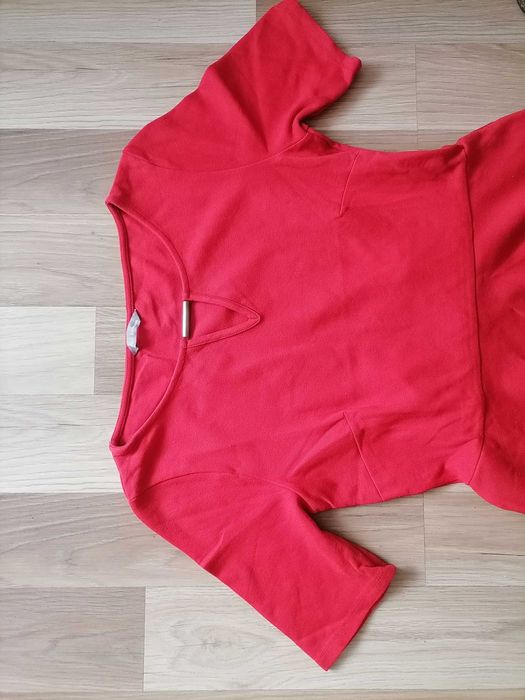 Czerwona sukienka m&s