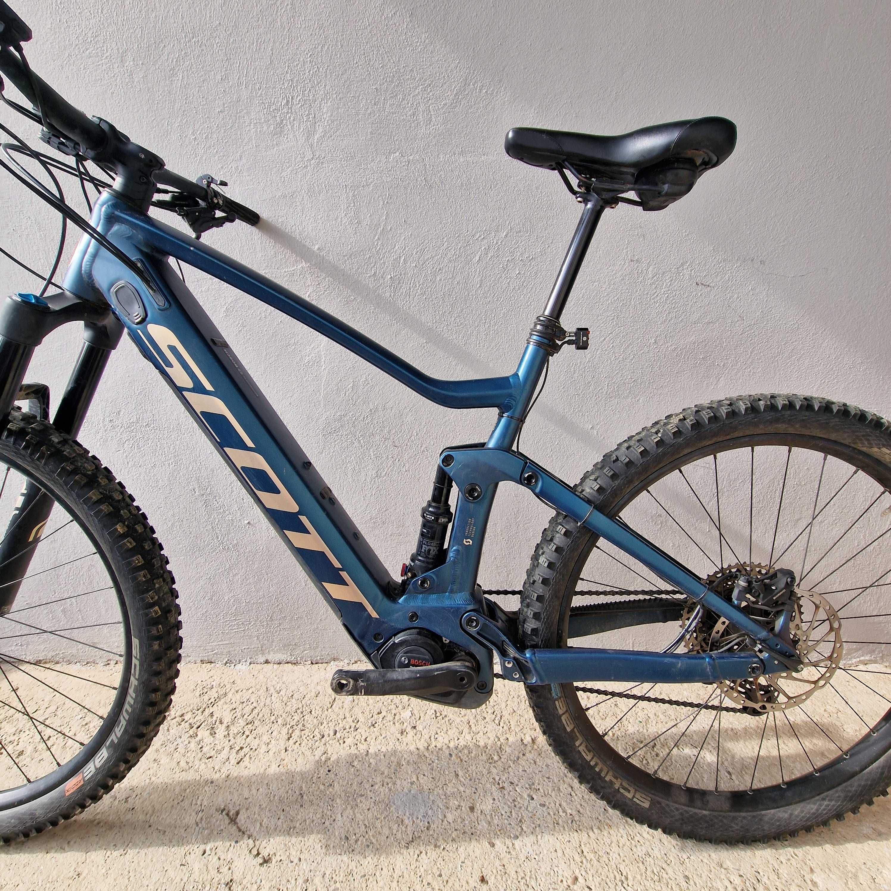 Ebike scott genius eride 920 model 2021 M fox shimano tylko 1700km