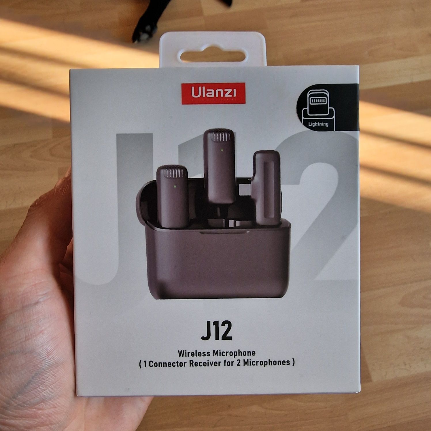 Mikrofon Ulanzi J12 Krawatowy Lightning Iphone