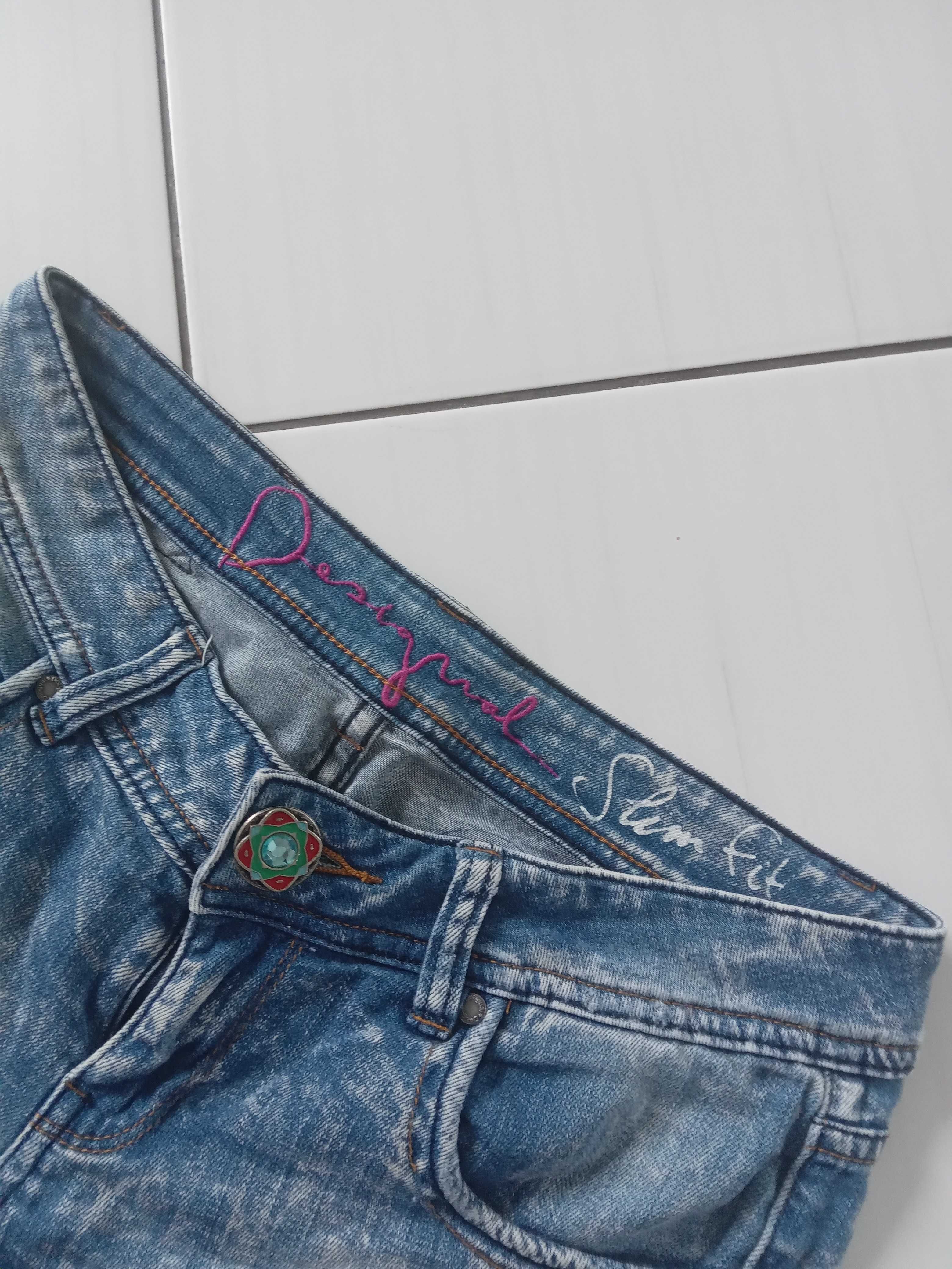 Desigual 36 s jeansy damskie slim fit