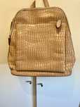 Bolsa em pele em nude