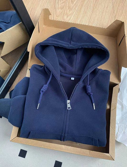 Модна толстовка Livana / худі на блискавці / кофтина / оверсайз