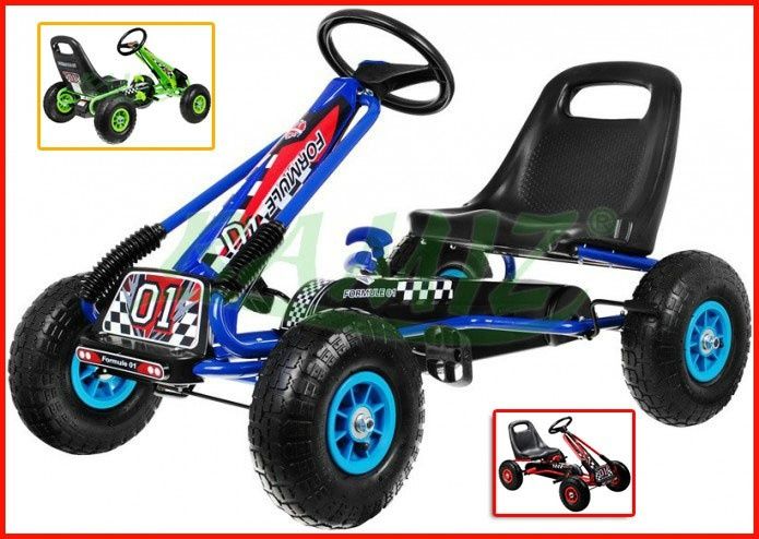 Gokart Na Pedały Gokart A15 Pompowane Koła! + Gratis!