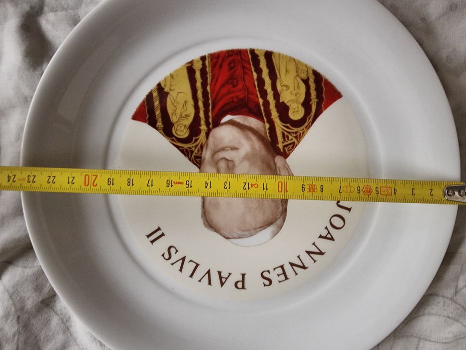 Prato em porcelana da Spal