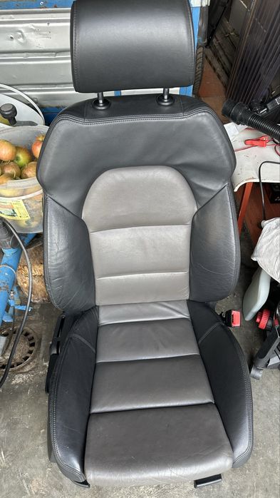 Fotele skórzane podgrzewane Audi A4 B6/B7