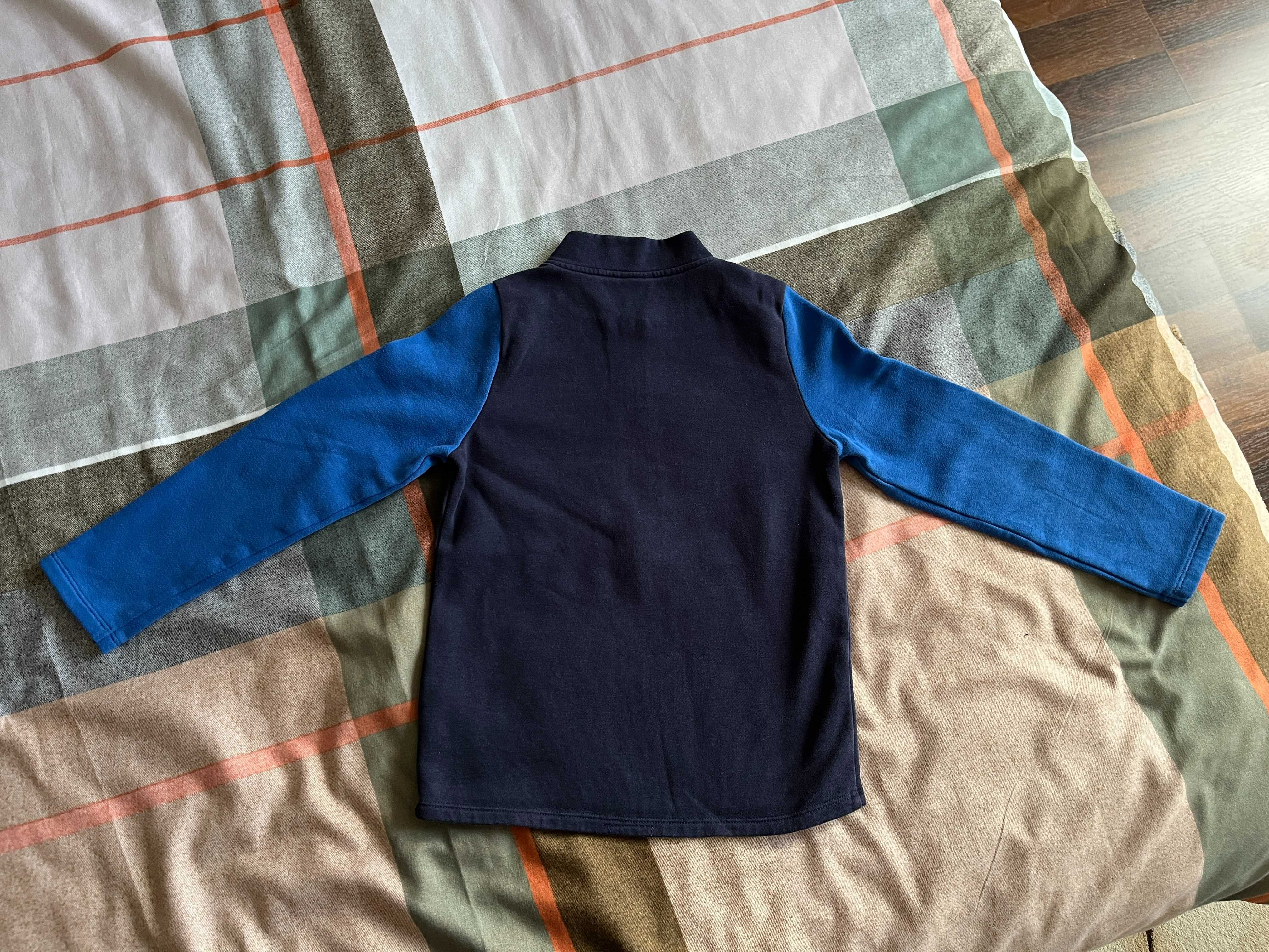 Bluza rozpinana z lekką stójką rozmiar 123-130 cm 7-8 lat