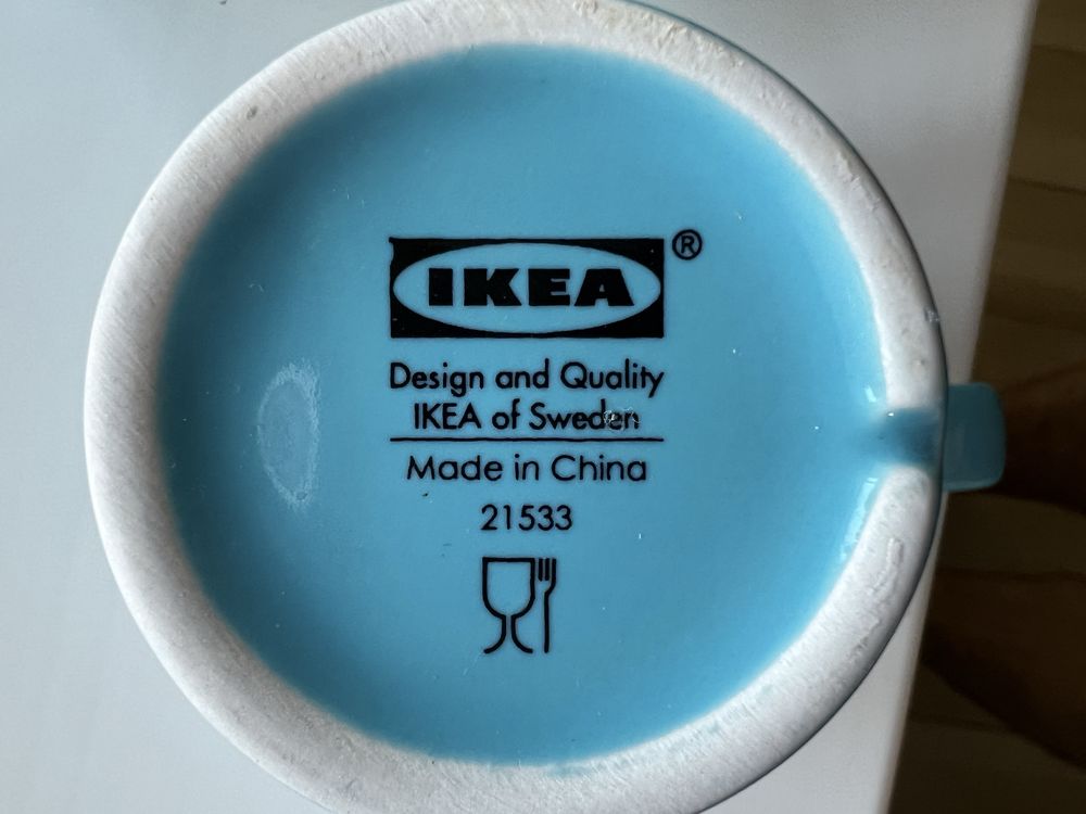 Чашки Ikea FÄRGRIK Фергрік 4шт