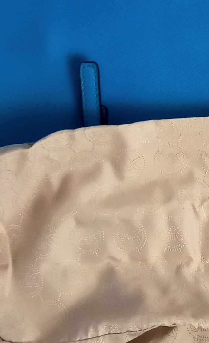 Michael Kors – kultowa torba/shopper, royal blue, skóra saffiano, 603