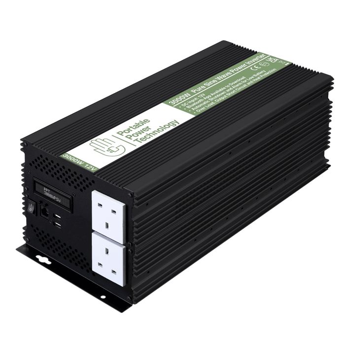 Інвертор 12-220 3квт 3000w реальних,преобразователь