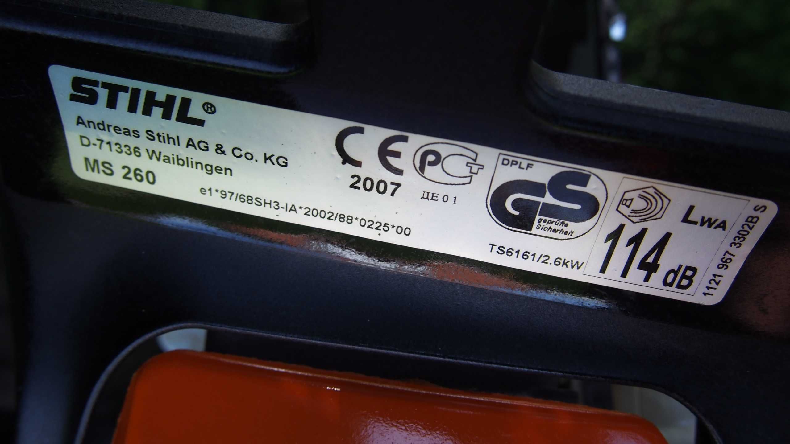 STIHL Pila c PILARKA Spalinowa przecinarka