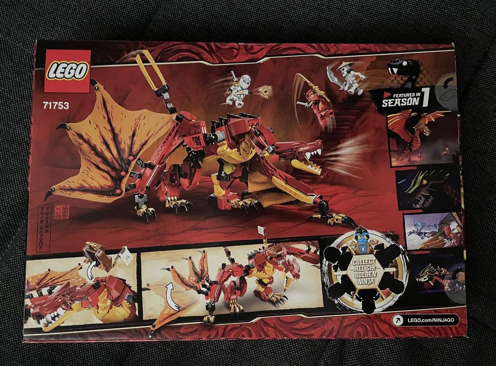 LEGO® 71753 Ninjago - Atak smoka ognia