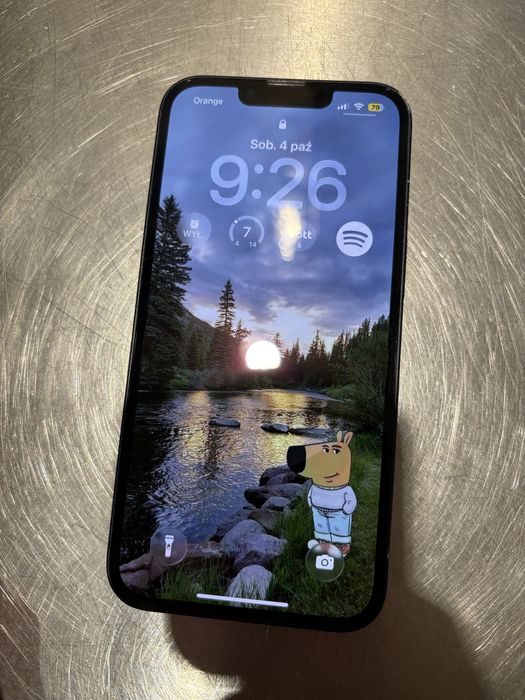iPhone 13 128GB Czarny – 79% baterii – uszkodzony port