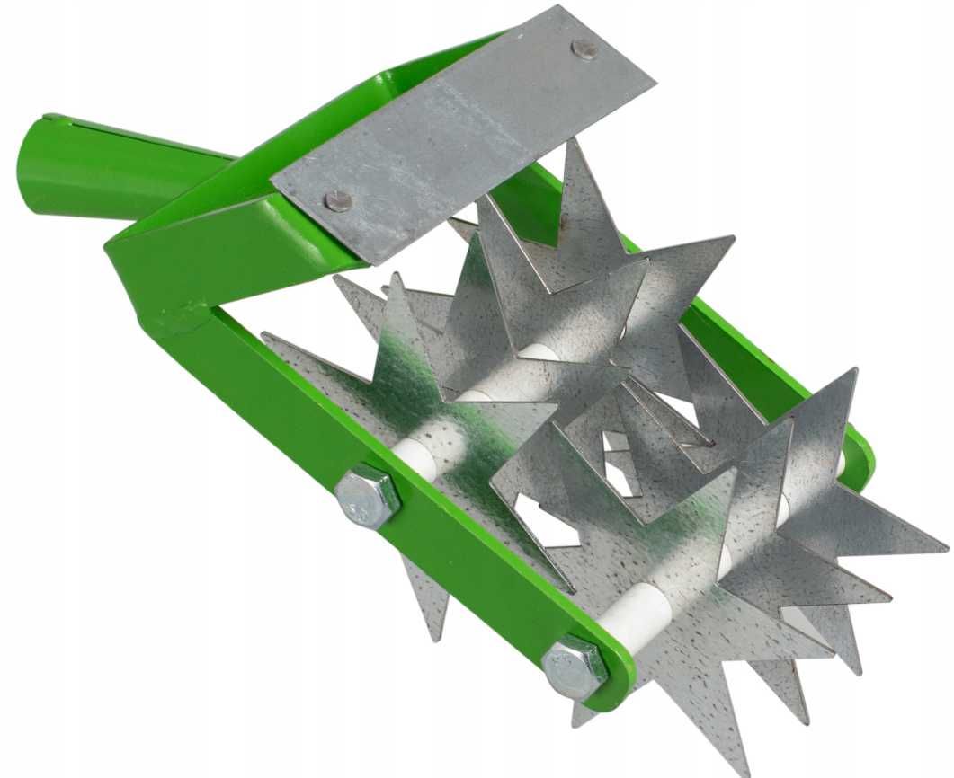 Aerator i Wertykulator z Ostrzem 2w1 Solidny sprzęt 7 Pierścieni