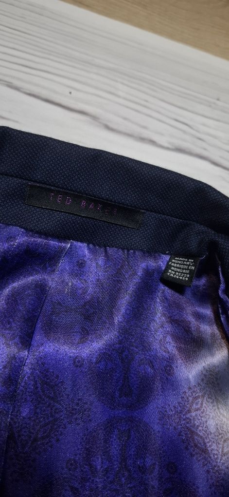 Marynarka męska Ted Baker London Endurance, elegancka designerska wool