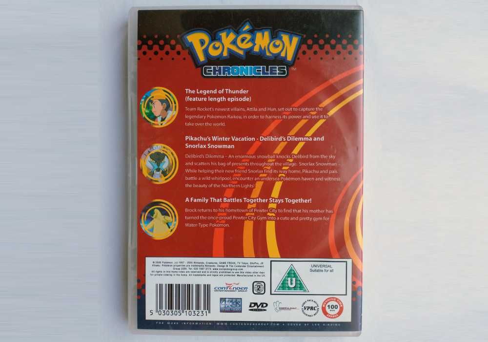 Pokémon Chronicles DVD