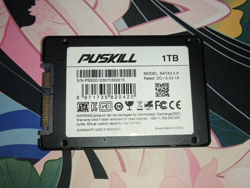 SSD Диск Puskill 1TB Новий