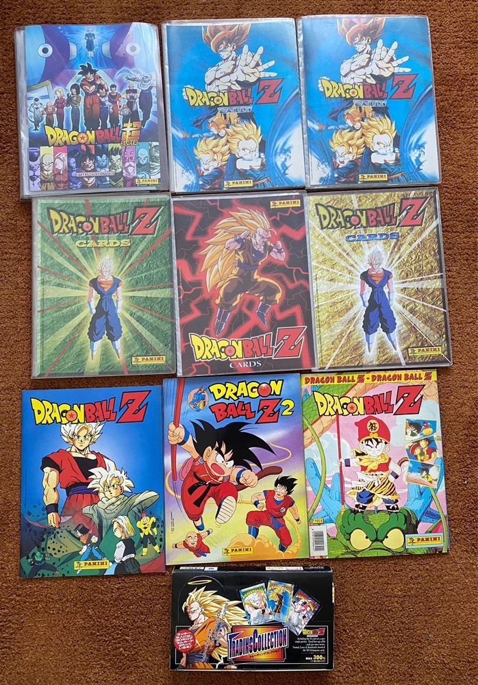 Coleçao Dragon Ball Cadernetas e Cartas