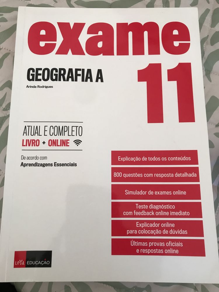 Livro Exame 11 Geografia A