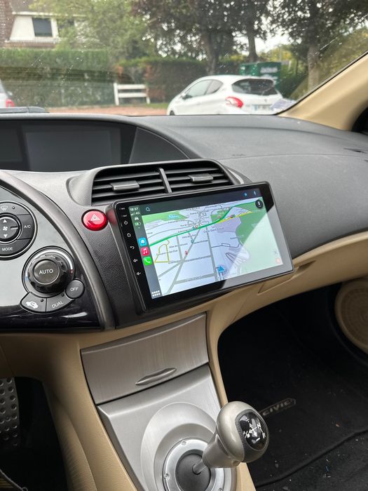 Магнитола Honda civic hatchback 2006-2011, android, под камеру заднего