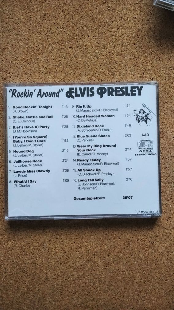 Plakat ELVIS PRESLEY + 4 płyty CD