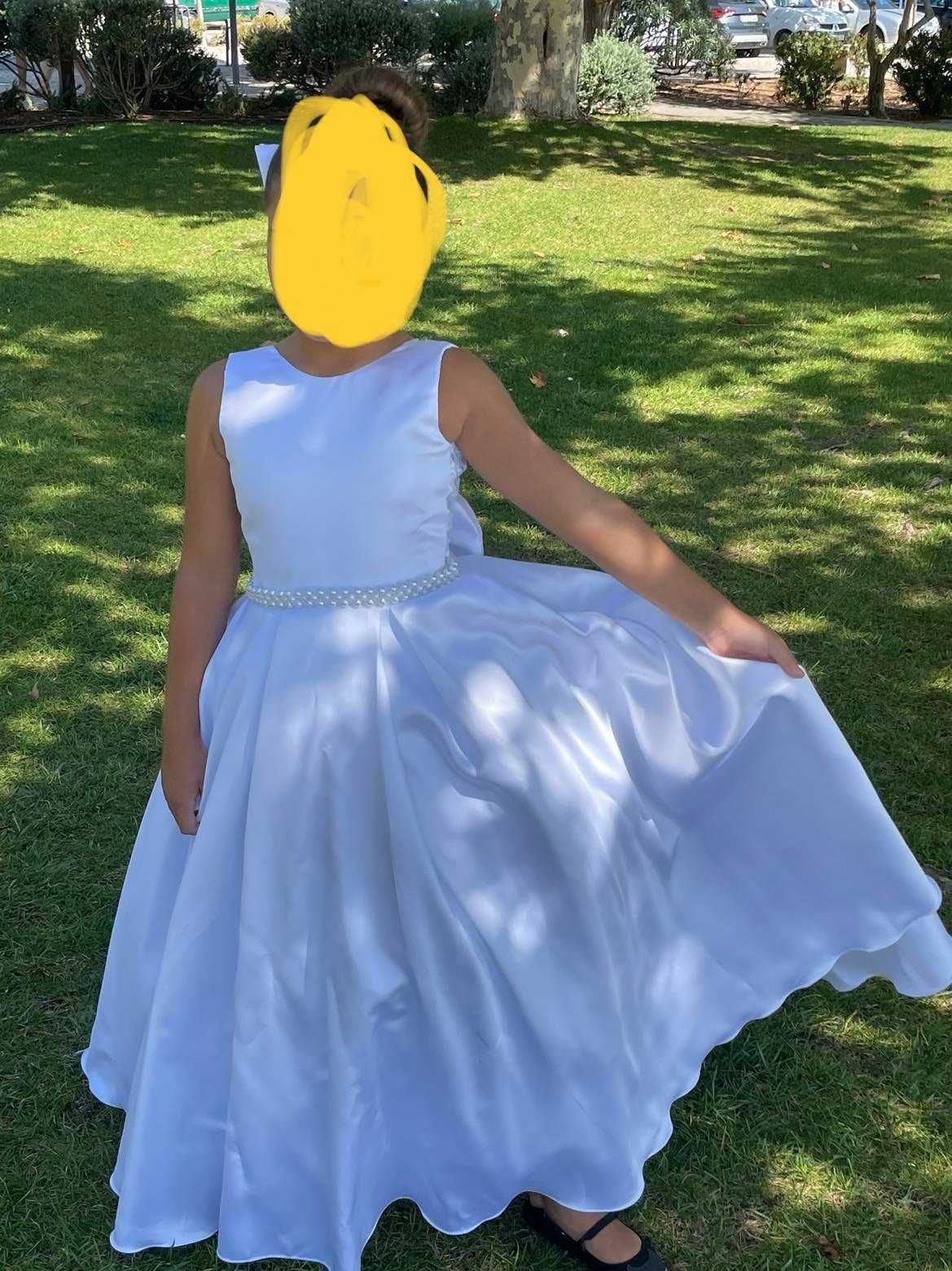 Vestido de Daminha de honra para casamento