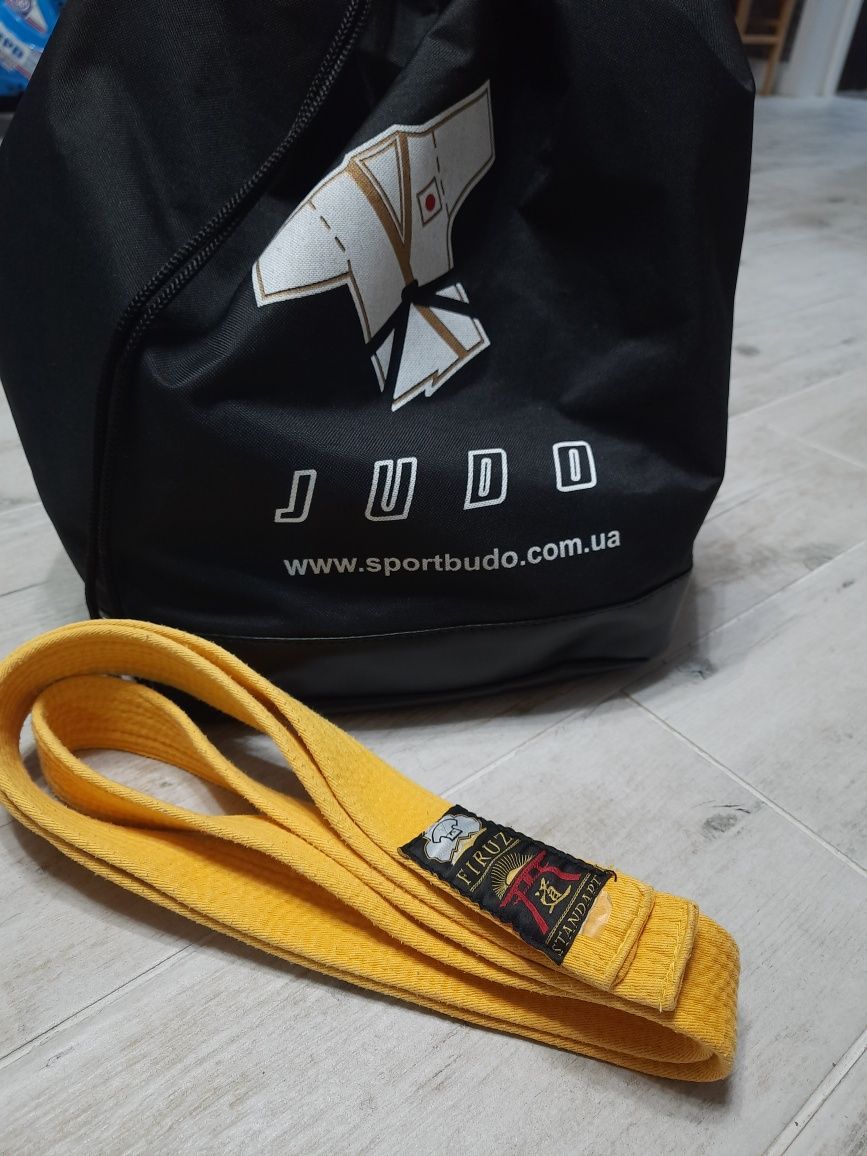 Жовтий пояс дзюдо judo
