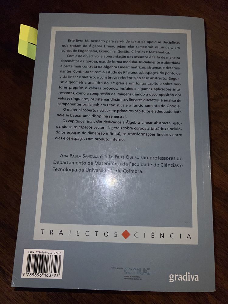 Introdução à Álgebra linear
