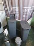 Cortinas duche cinza (2unidades)