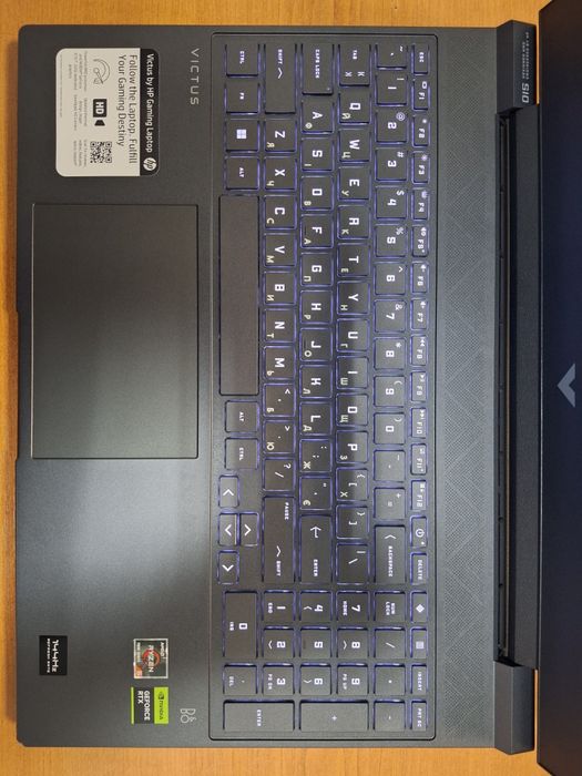 HP Victus 15-fb1013dx Ryzen 5 7535HS RTX 2050 4Gb DDR5 16Gb SSD 512Gb