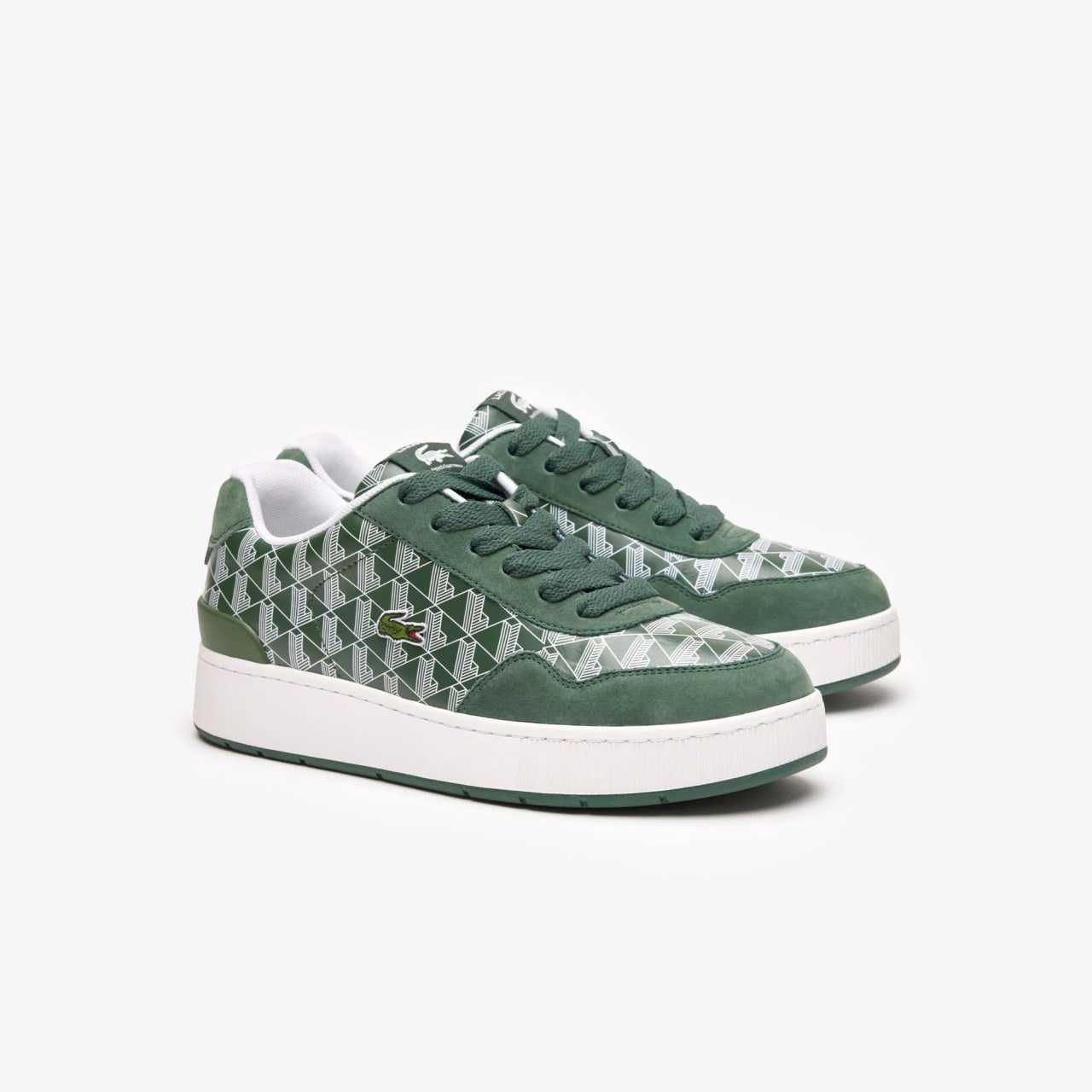 100% ОРИГИНАЛ Lacoste Ace Clip monogram 43 размер мужские кроссовки