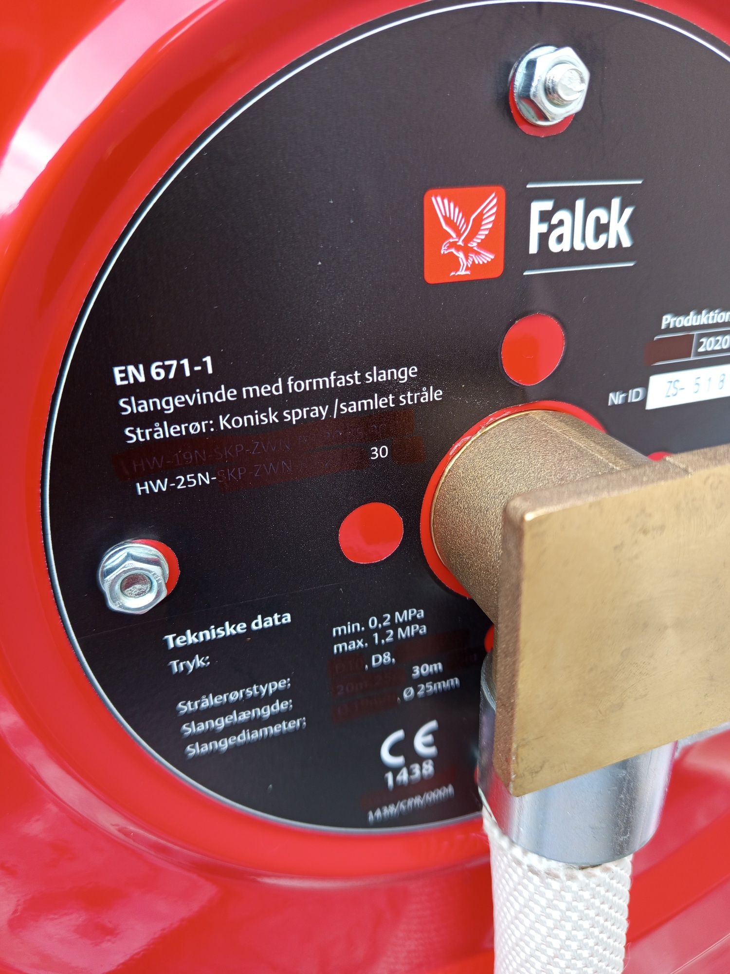 Hydrant Wewnętrzny Zwijak 30m Falck