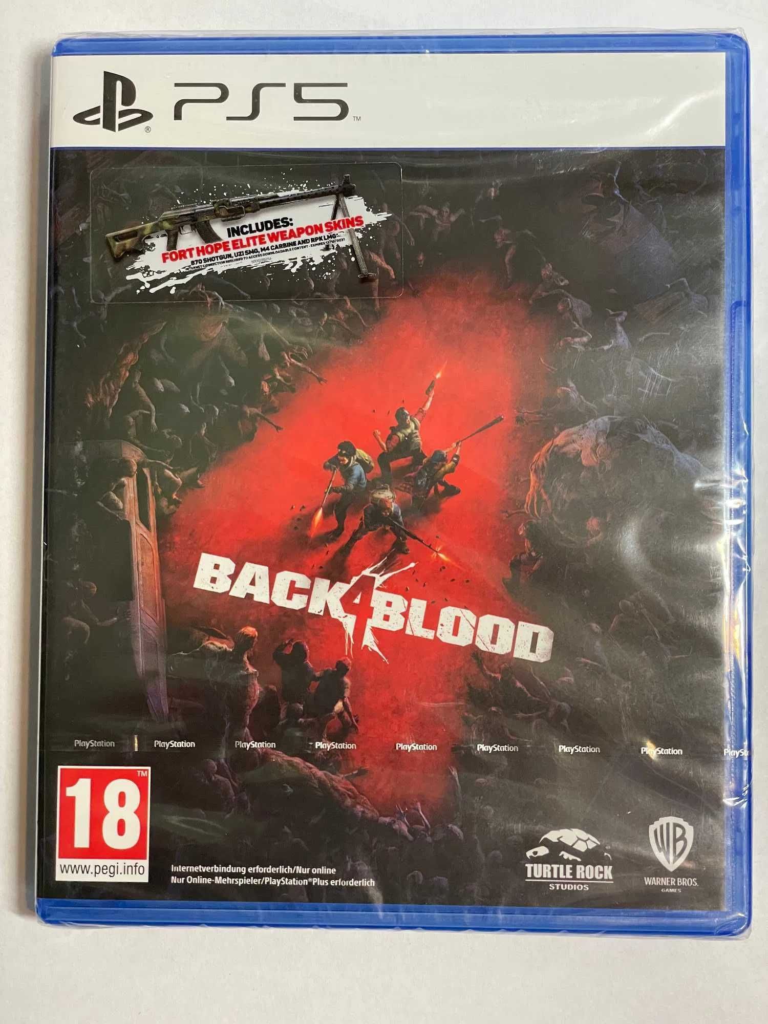 Nowa gra PlayStation 5 Back 4 Blood PS5 kolejna SZT.