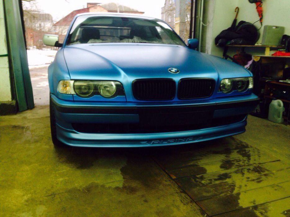 Bmw e38 накладка Alpina на бампер губа