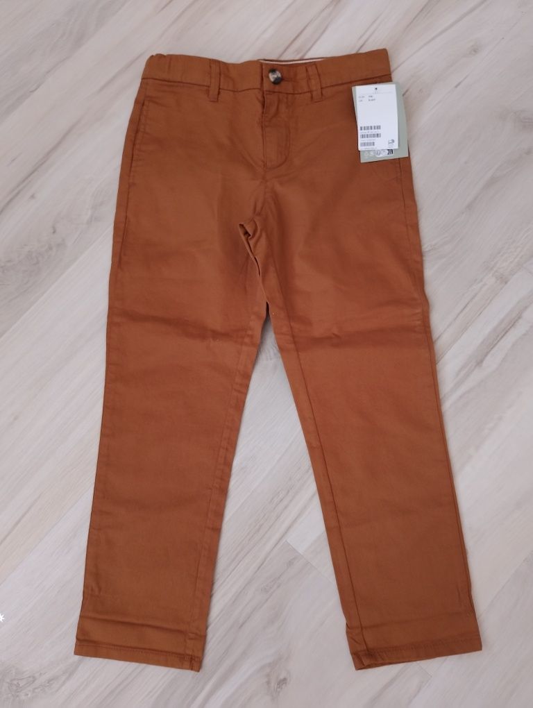 Nowe spodnie wizytowe H&M dla chłopca, rozm 116