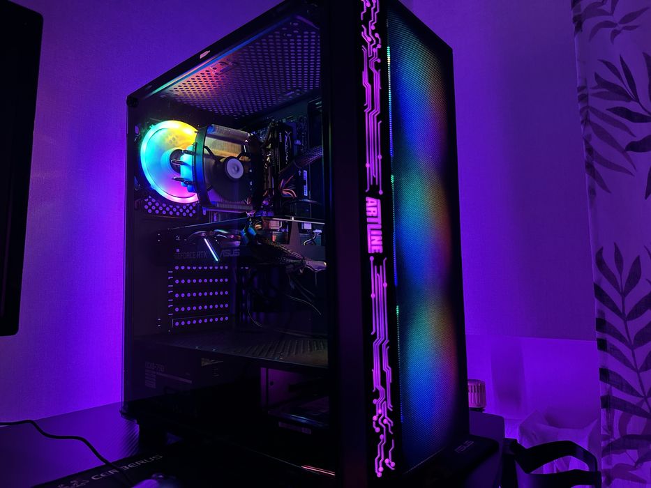 ASUS 144гц + ПК RTX 2060Super i5-9400F SSD HDD 750W + вся периферия