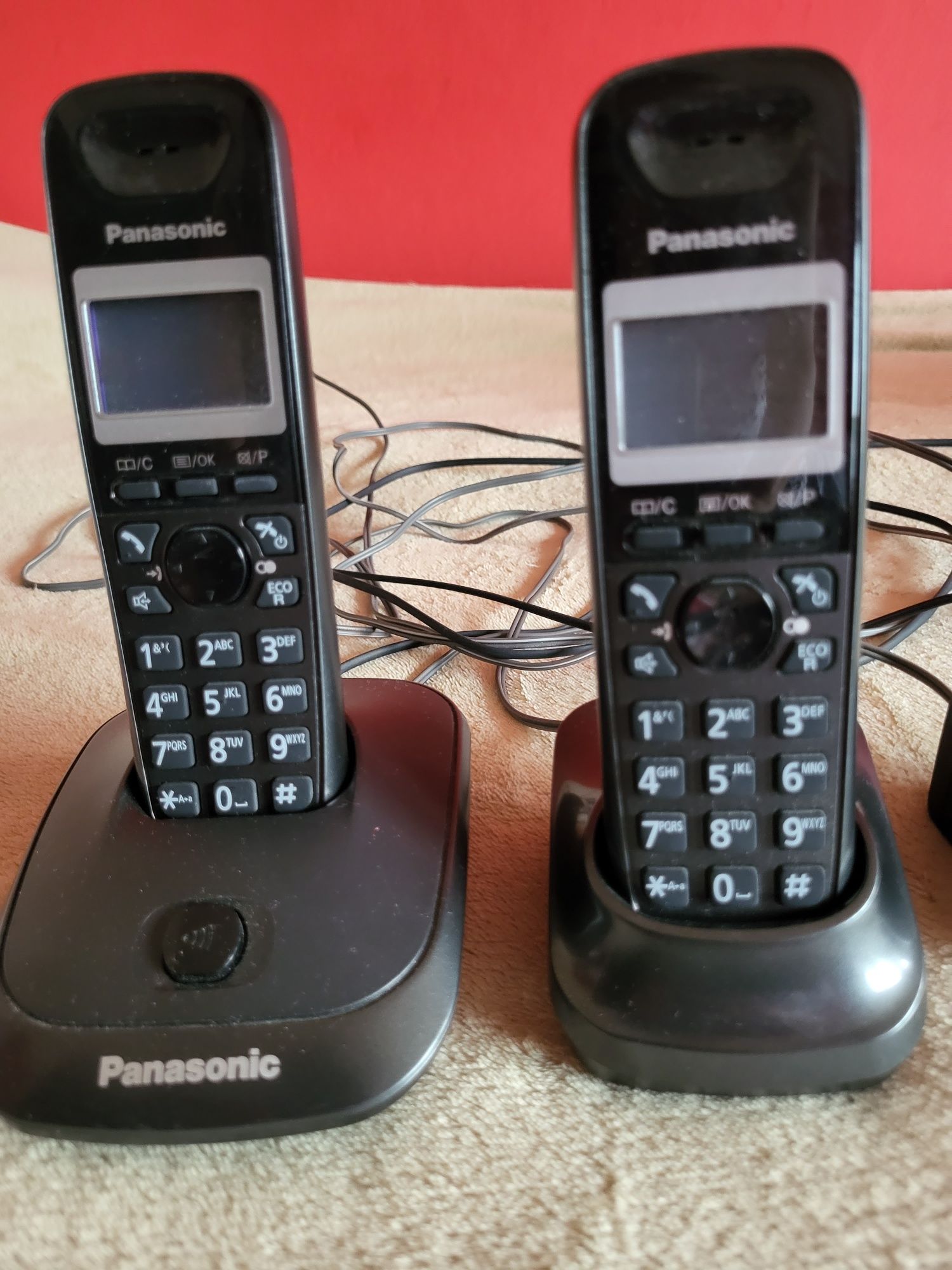 2 Telefon stacjonarny Panasonic